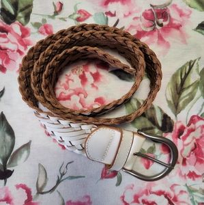 Coldwater Creek • Braided Leather Belt